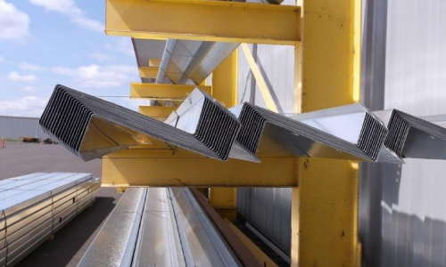 قرارگیری پروفیل z در انبار