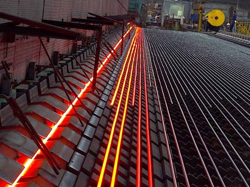 خط تولید میلگزد ساده