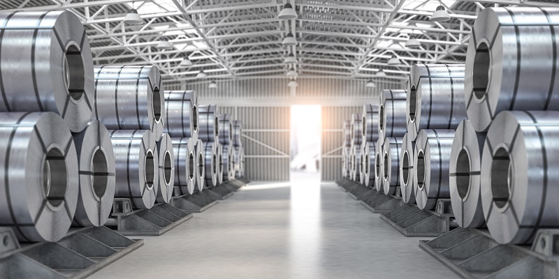 رول های استیل تولید شده با نورد سرد