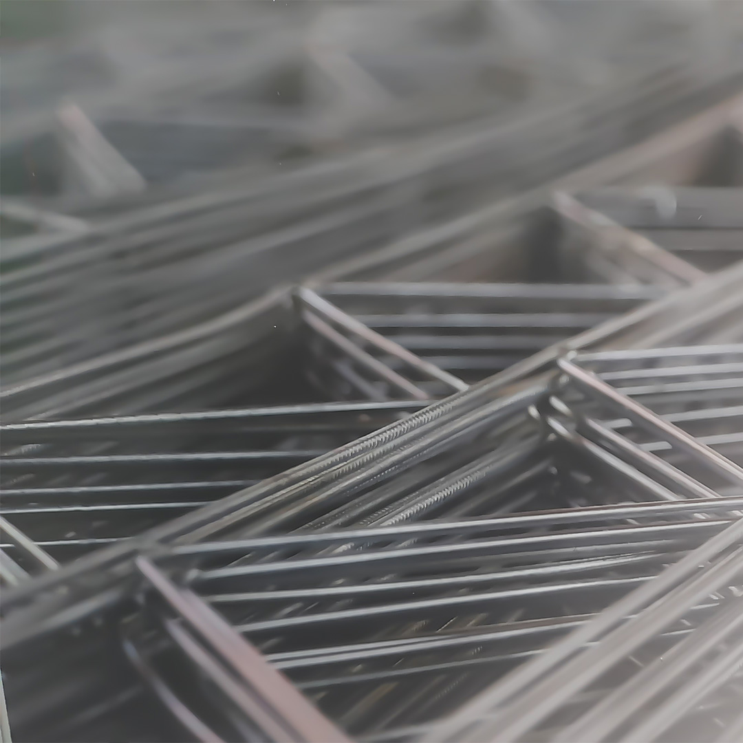 میلگرد بستر در نمای نزدیک